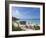 Bahamas, Exuma Island. Chairs on Beach-Don Paulson-Framed Photographic Print