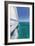 Bahamas, Exuma Island. Sailboat under Sail in Ocean-Don Paulson-Framed Photographic Print