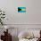 Bahamas Flag Design with Wood Patterning - Flags of the World Series-Philippe Hugonnard-Art Print displayed on a wall