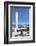 Bahamas, Little Exuma Island. Cannon and Column Marking Salt Ponds-Don Paulson-Framed Photographic Print