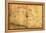 Bahamas - Panoramic Map-Lantern Press-Framed Stretched Canvas