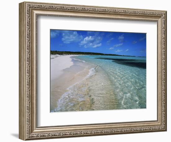 Bahamas. Pristine Beach-Kent Foster-Framed Photographic Print