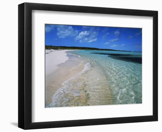Bahamas. Pristine Beach-Kent Foster-Framed Photographic Print