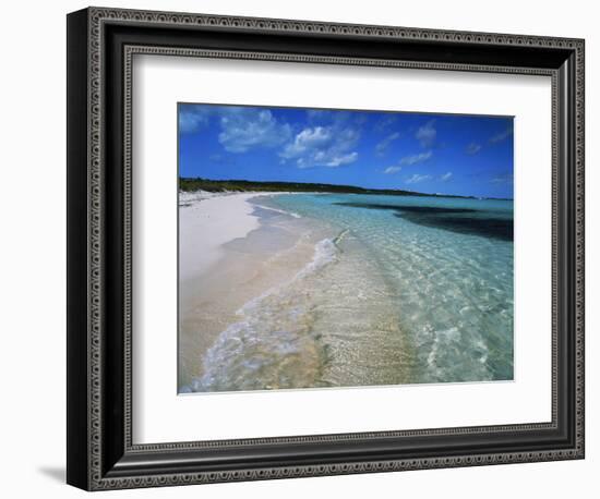 Bahamas. Pristine Beach-Kent Foster-Framed Photographic Print