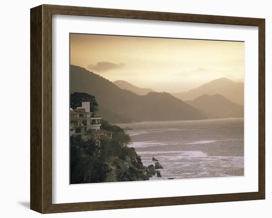 Bahia de Banderas, Mismaloya, Puerto Vallarta, Mexico-Walter Bibikow-Framed Photographic Print