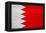 Bahrain Flag Design with Wood Patterning - Flags of the World Series-Philippe Hugonnard-Framed Stretched Canvas