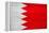 Bahrain Flag Design with Wood Patterning - Flags of the World Series-Philippe Hugonnard-Framed Stretched Canvas