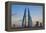 Bahrain, Manama, Bahrain Bay, Bahrain World Trade Center and City Skyline-Jane Sweeney-Framed Premier Image Canvas