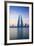 Bahrain, Manama, Bahrain Bay, View of Bahrain World Trade Center-Jane Sweeney-Framed Photographic Print