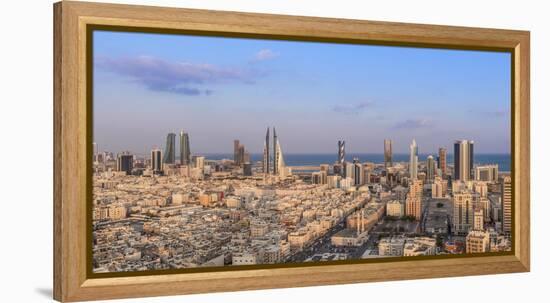 Bahrain, Manama, City Skyline-Jane Sweeney-Framed Premier Image Canvas