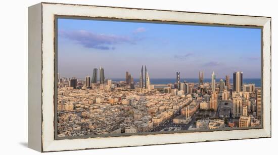 Bahrain, Manama, City Skyline-Jane Sweeney-Framed Premier Image Canvas