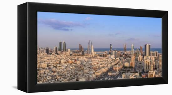 Bahrain, Manama, City Skyline-Jane Sweeney-Framed Premier Image Canvas