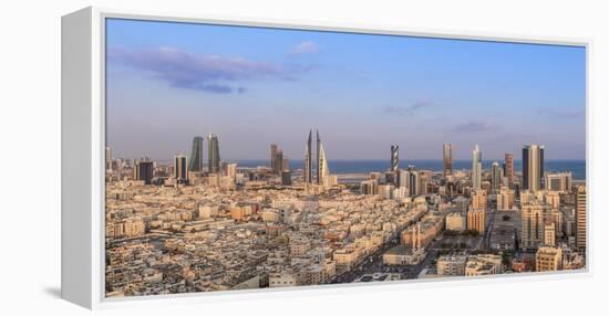 Bahrain, Manama, City Skyline-Jane Sweeney-Framed Premier Image Canvas