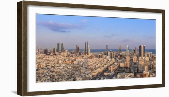 Bahrain, Manama, City Skyline-Jane Sweeney-Framed Photographic Print