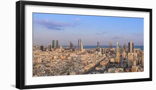 Bahrain, Manama, City Skyline-Jane Sweeney-Framed Photographic Print