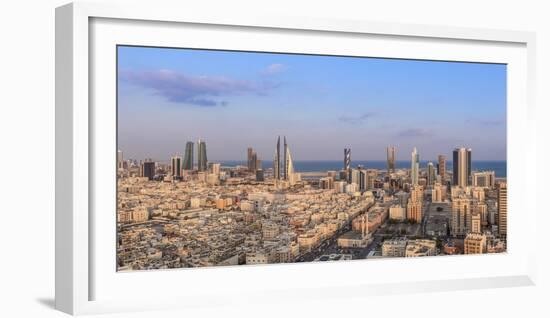 Bahrain, Manama, City Skyline-Jane Sweeney-Framed Photographic Print