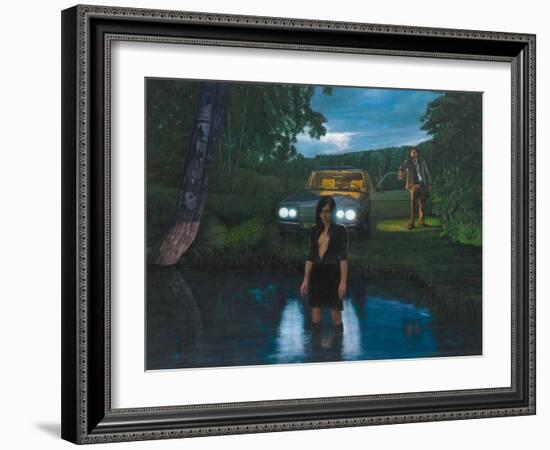 Bahren, 2007-Aris Kalaizis-Framed Giclee Print