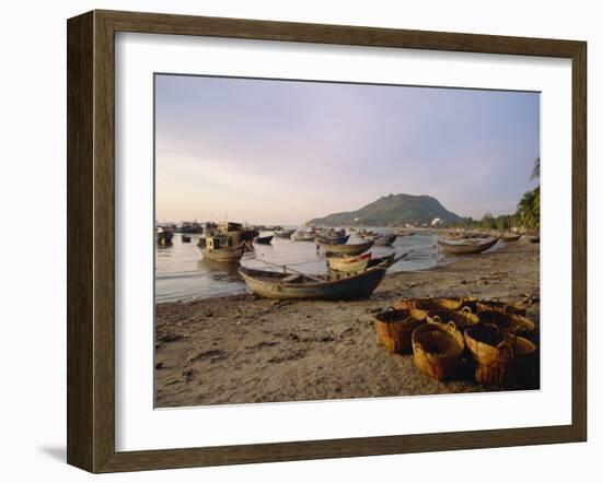 Bai Truoc Front Beach, Vung Tau Town, Saigon, Vietnam, Indochina, Southeast Asia-Alain Evrard-Framed Photographic Print