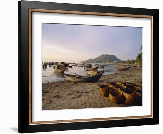 Bai Truoc Front Beach, Vung Tau Town, Saigon, Vietnam, Indochina, Southeast Asia-Alain Evrard-Framed Photographic Print