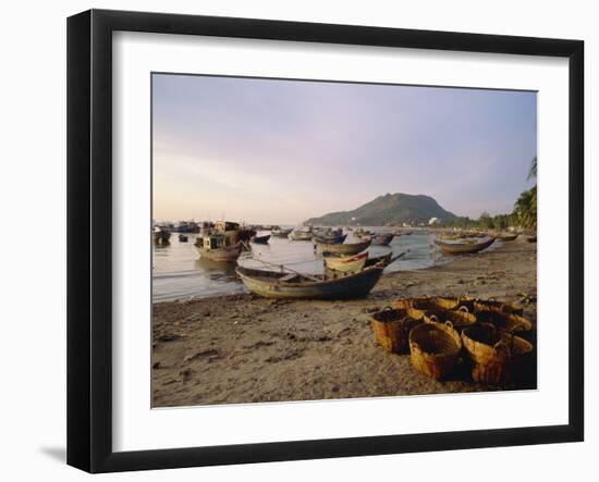 Bai Truoc Front Beach, Vung Tau Town, Saigon, Vietnam, Indochina, Southeast Asia-Alain Evrard-Framed Photographic Print