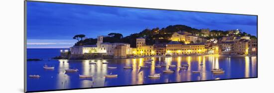 Baia Del Silenzio Bay, Old Town, Chiesa Di San Nicolo Church-Markus Lange-Mounted Photographic Print