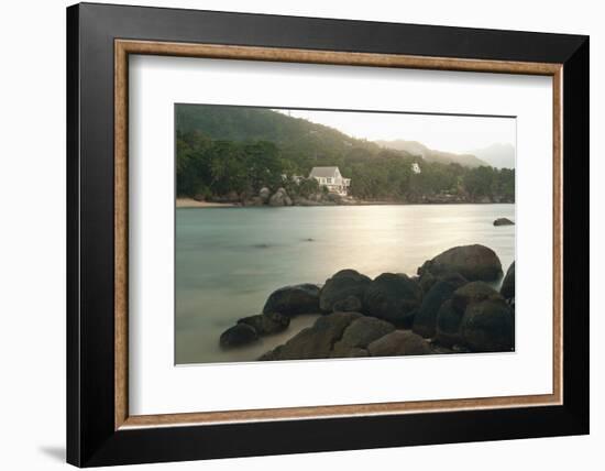 Baie Beau Vallon, Mahe, Seychelles, Indian Ocean Islands-Guido Cozzi-Framed Photographic Print