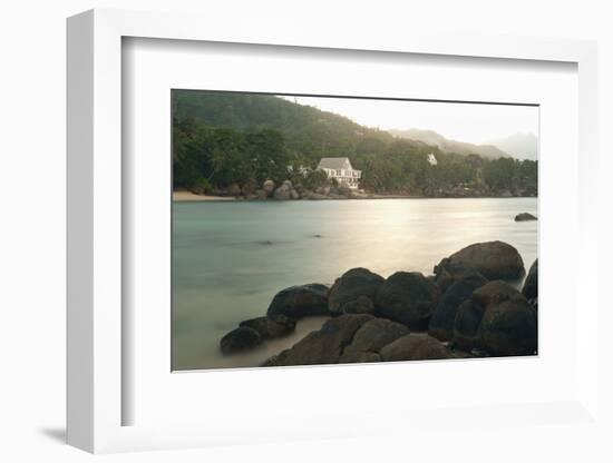 Baie Beau Vallon, Mahe, Seychelles, Indian Ocean Islands-Guido Cozzi-Framed Photographic Print