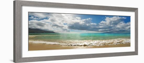 Baie Beau Vallon, Mahe, Seychelles-Frank Krahmer-Framed Art Print