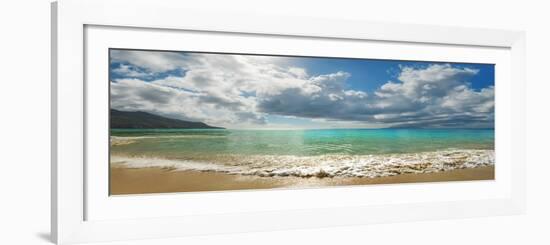 Baie Beau Vallon, Mahe, Seychelles-Frank Krahmer-Framed Art Print