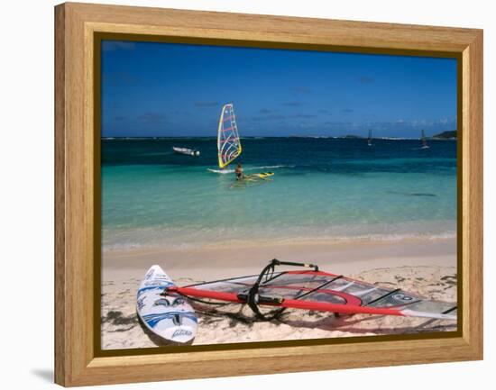 Baie de l'Embouchure, St. Martin, Caribbean-Greg Johnston-Framed Premier Image Canvas