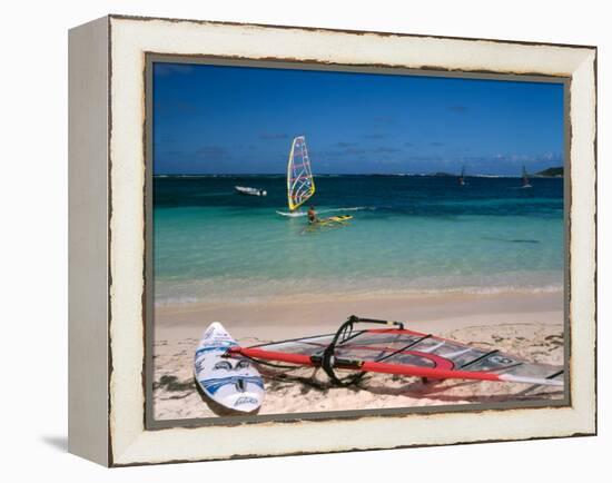 Baie de l'Embouchure, St. Martin, Caribbean-Greg Johnston-Framed Premier Image Canvas