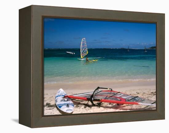 Baie de l'Embouchure, St. Martin, Caribbean-Greg Johnston-Framed Premier Image Canvas