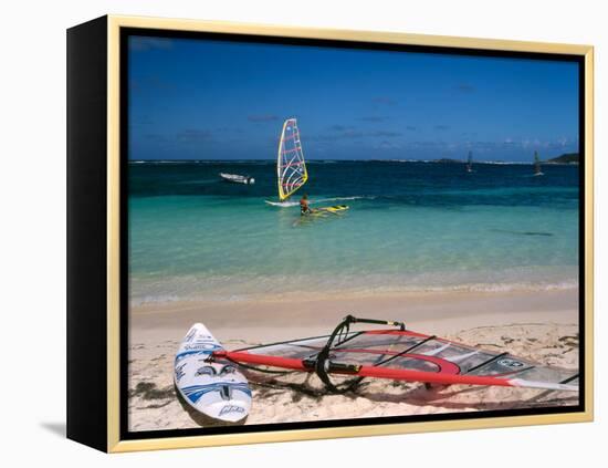 Baie de l'Embouchure, St. Martin, Caribbean-Greg Johnston-Framed Premier Image Canvas