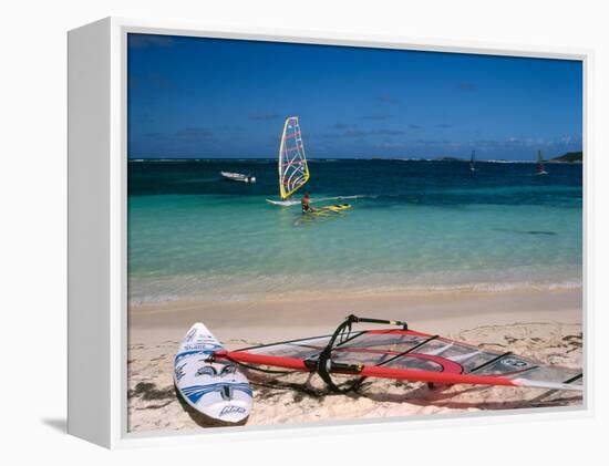 Baie de l'Embouchure, St. Martin, Caribbean-Greg Johnston-Framed Premier Image Canvas