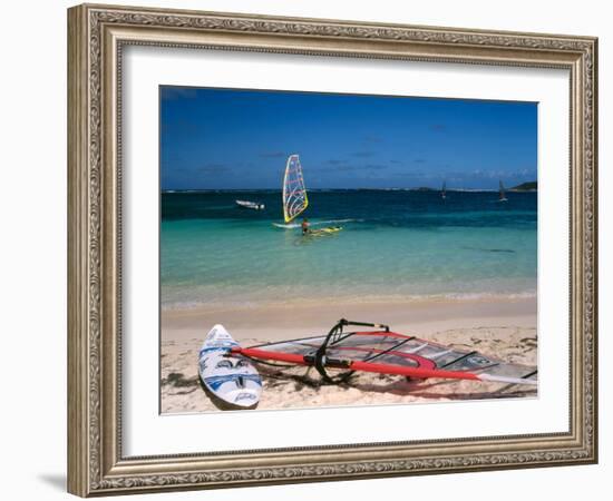 Baie de l'Embouchure, St. Martin, Caribbean-Greg Johnston-Framed Photographic Print
