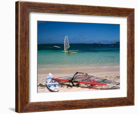 Baie de l'Embouchure, St. Martin, Caribbean-Greg Johnston-Framed Photographic Print