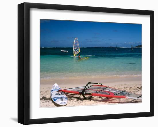 Baie de l'Embouchure, St. Martin, Caribbean-Greg Johnston-Framed Photographic Print