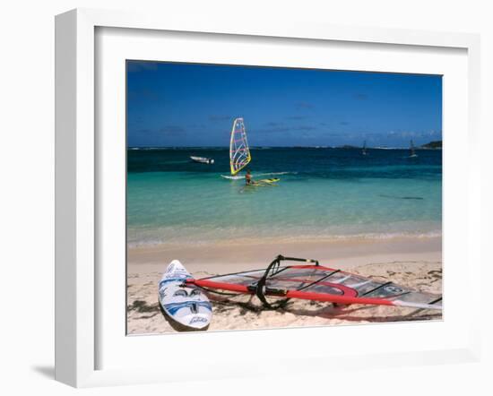 Baie de l'Embouchure, St. Martin, Caribbean-Greg Johnston-Framed Photographic Print