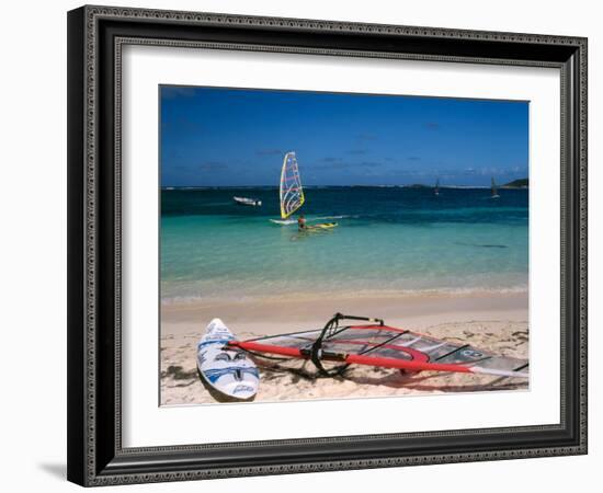 Baie de l'Embouchure, St. Martin, Caribbean-Greg Johnston-Framed Photographic Print