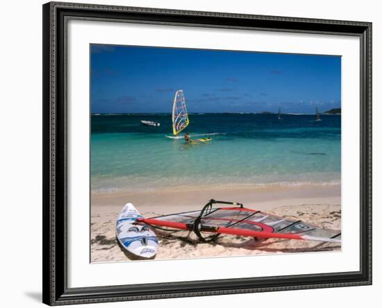 Baie de l'Embouchure, St. Martin, Caribbean-Greg Johnston-Framed Photographic Print