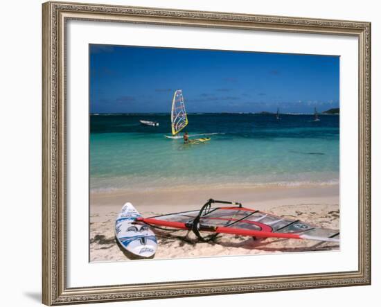 Baie de l'Embouchure, St. Martin, Caribbean-Greg Johnston-Framed Photographic Print