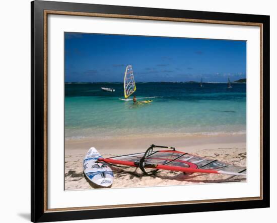 Baie de l'Embouchure, St. Martin, Caribbean-Greg Johnston-Framed Photographic Print