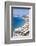 Baie Des Anges and Beach-Amanda Hall-Framed Photographic Print