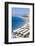 Baie Des Anges and Beach-Amanda Hall-Framed Photographic Print