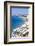 Baie Des Anges and Beach-Amanda Hall-Framed Photographic Print