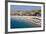 Baie Des Anges and Promenade Anglais-Amanda Hall-Framed Photographic Print