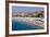 Baie Des Anges and Promenade Anglais-Amanda Hall-Framed Photographic Print