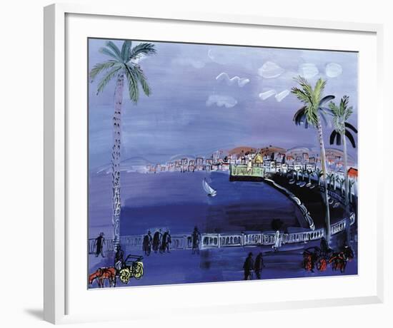 Baie Des Anges, Nice c.1926-Raoul Dufy-Framed Giclee Print