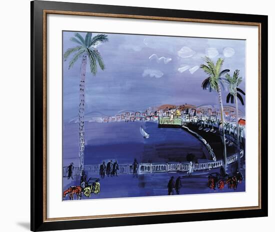 Baie Des Anges, Nice c.1926-Raoul Dufy-Framed Giclee Print