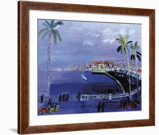 Baie Des Anges, Nice c.1926-Raoul Dufy-Framed Giclee Print